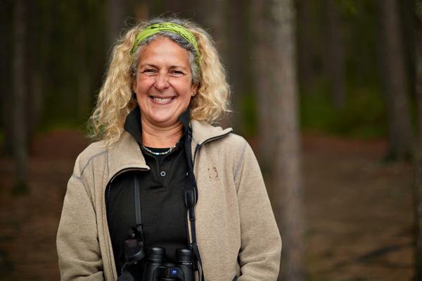 Sally Dowden, who owns Speyside Wildlife