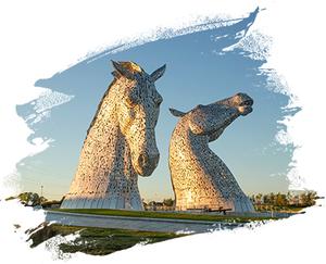 The Kelpies by Andy Scott, Falkirk