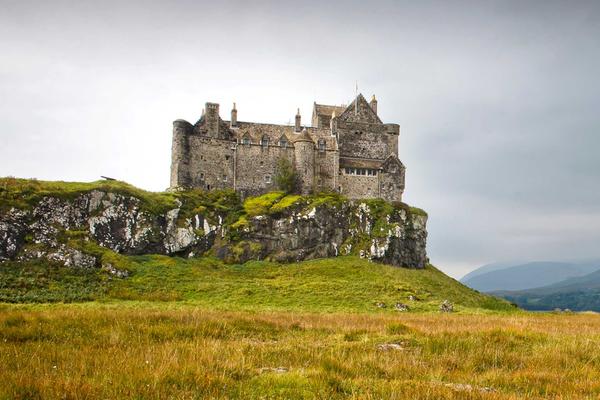 Duart Castle on the Isle of Mull, Inner Hebrides